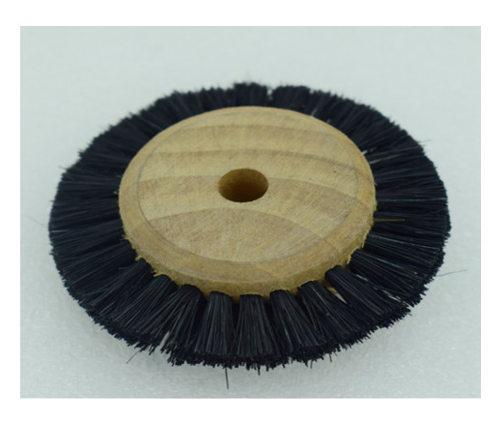 Wood Hub Wheel Brush